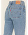 Image #4 - Levi's Women's Medium Wash High Rise Oxnard Athens Pushed 501 Cropped Jeans, Medium Wash, hi-res