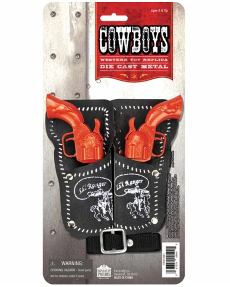 Parris Boys' Double Card Gun Toy Set, No Color, hi-res