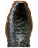 Image #3 - Ariat Men's Futurity Done Right Exotic Ostrich Western Boots - Square Toe , Black, hi-res