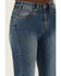 Image #2 - Rock & Roll Denim Women's Medium Wash High Rise Extra Stretch Trouser Jeans, Medium Wash, hi-res
