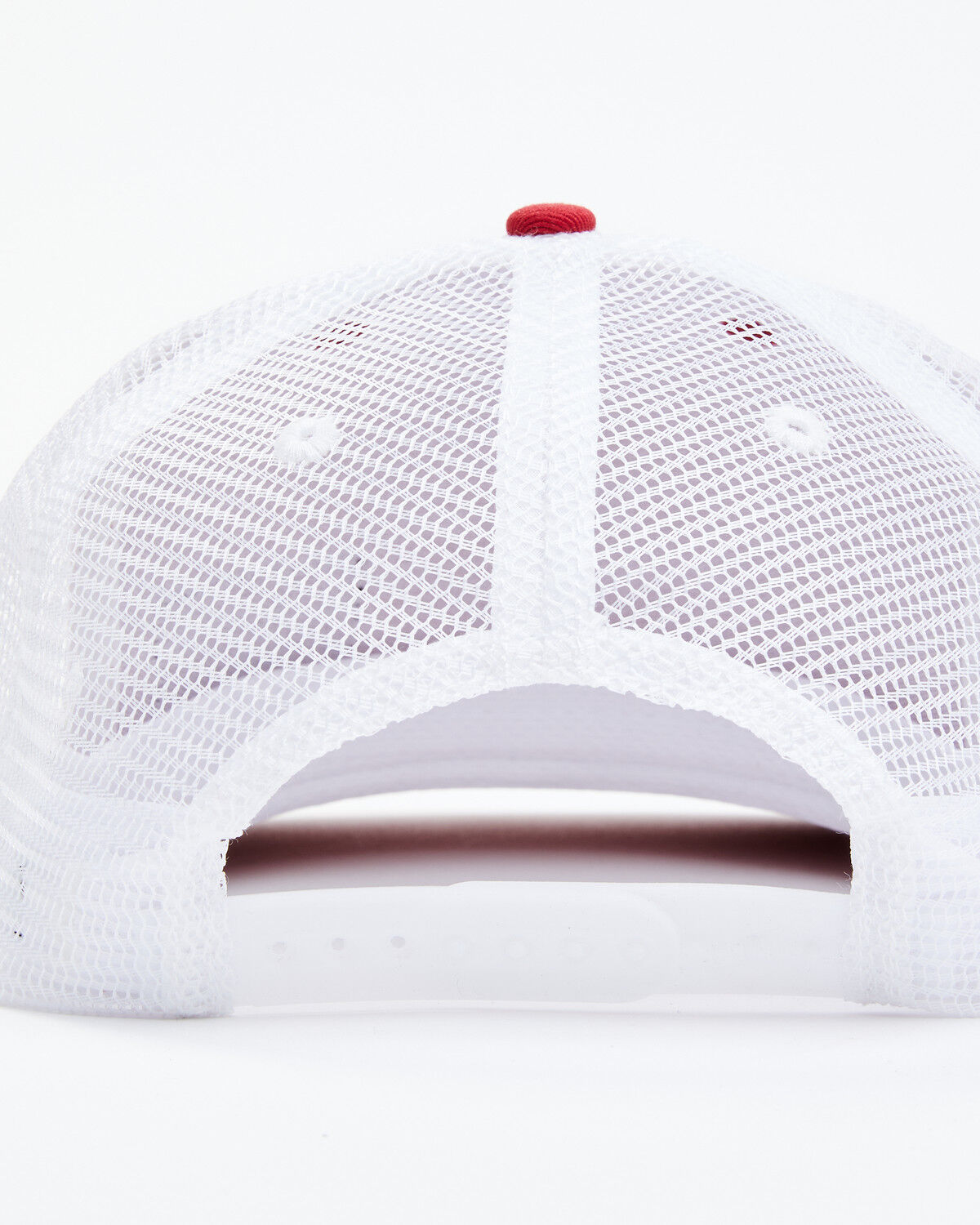 Image #3 - Hawx Men's Corner Patch Ball Cap, Red, hi-res
