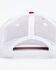 Image #3 - Hawx Men's Corner Patch Ball Cap, Red, hi-res