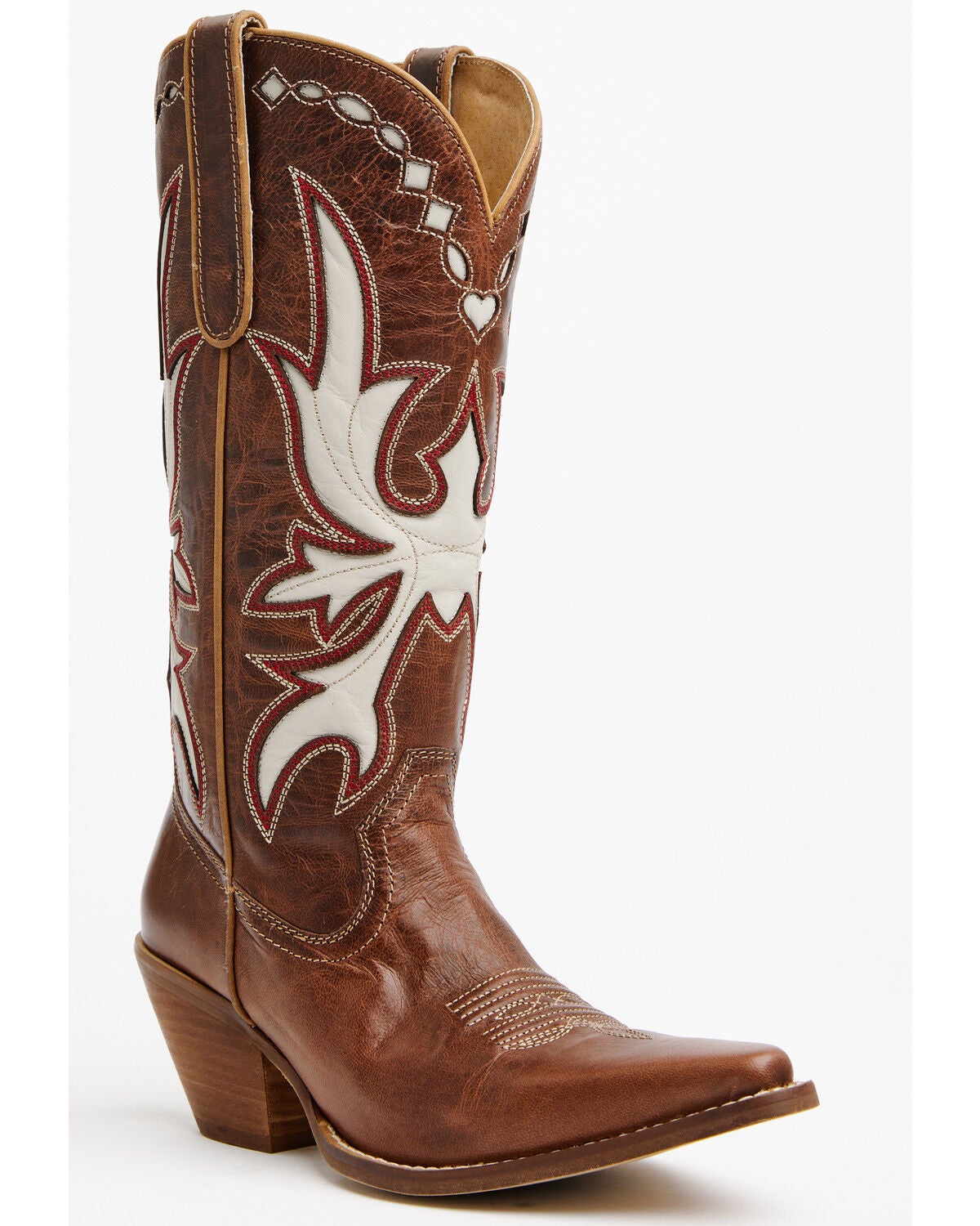 Idyllwind Women's Heartstrings Performance Western Boots - Snip Toe, Brown, hi-res