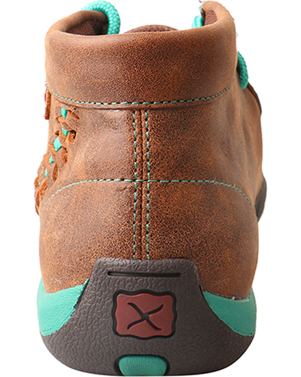 Image #6 - Twisted X Women's Chukka Driving Mocs, Brown, hi-res