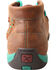 Twisted X Women's Brown Turquoise Driving Mocs - Moc Toe, Brown, hi-res
