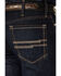 Image #4 - Cinch Men's White Label Dark Wash Relaxed Straight Rigid Denim Jeans, Indigo, hi-res