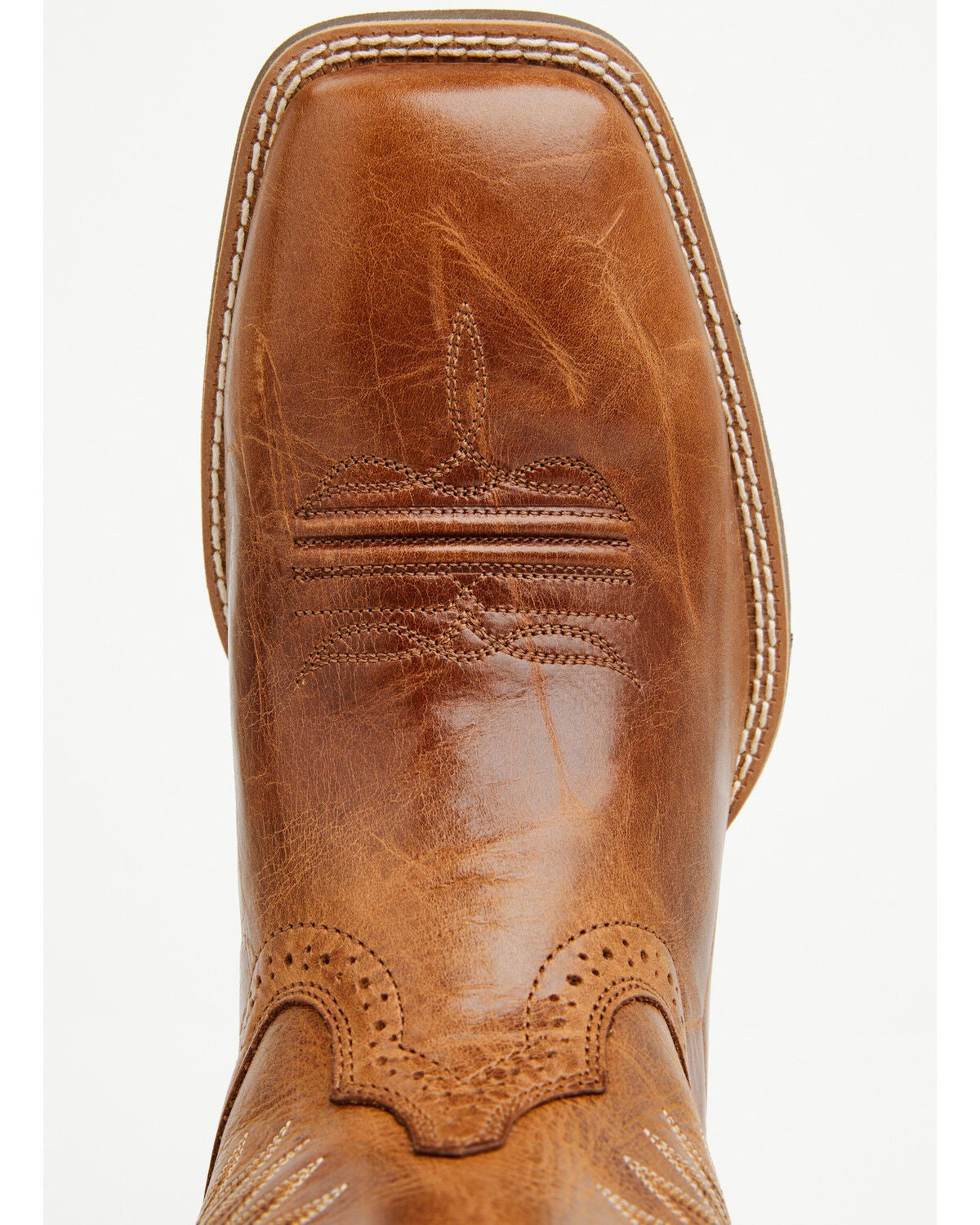 Image #6 - Ariat Men's Sport Performance Western Boots - Broad Square Toe, Tan, hi-res
