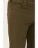 Image #2 - Brothers and Sons Men's Weathered Ripstop Stretch Slim Straight Pants, Olive, hi-res