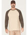Image #1 - Hawx Men's Raglan Work T-Shirt, Brown, hi-res