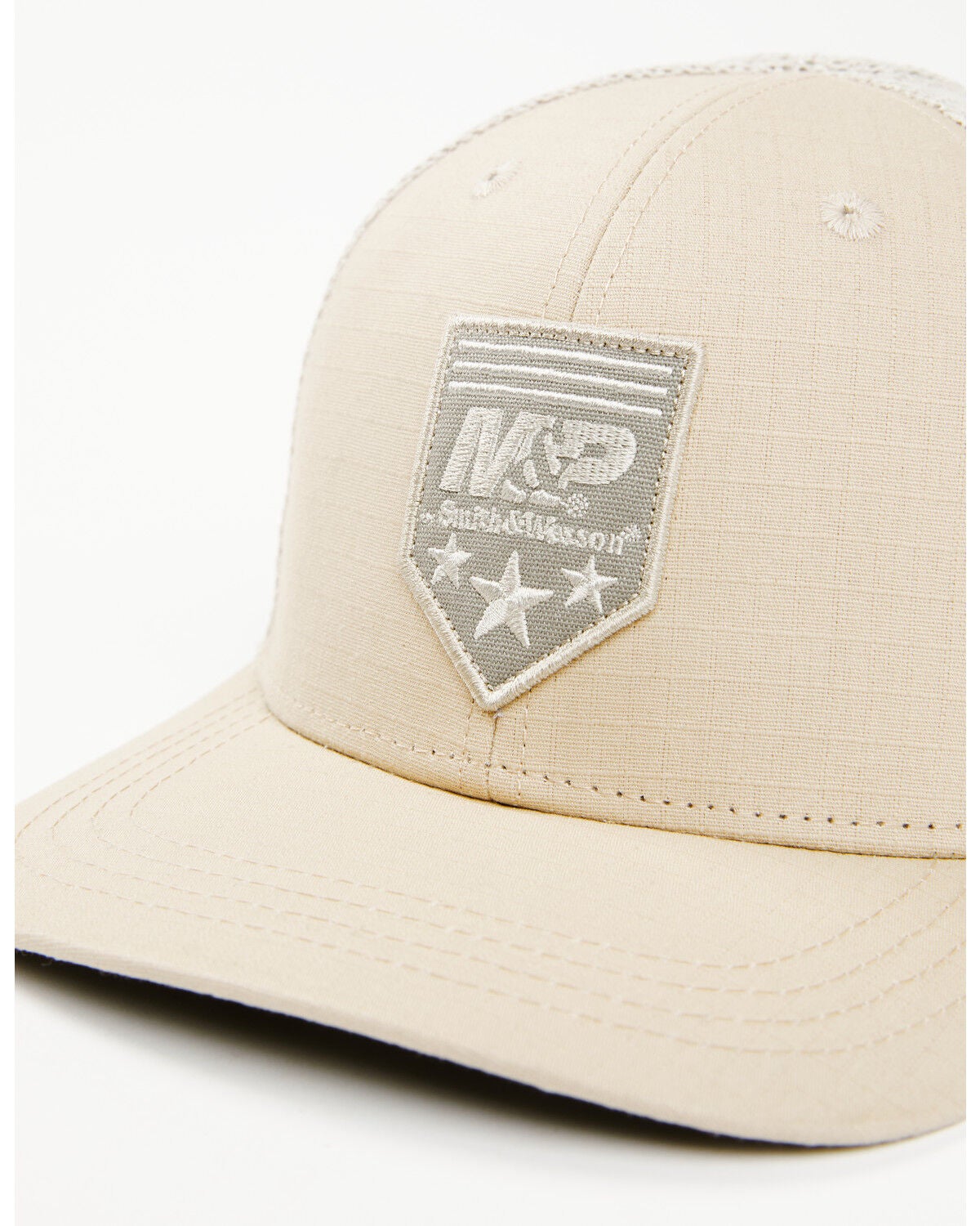 Image #2 - Smith & Wesson Men's Range Ready Ball Cap, Light Grey, hi-res
