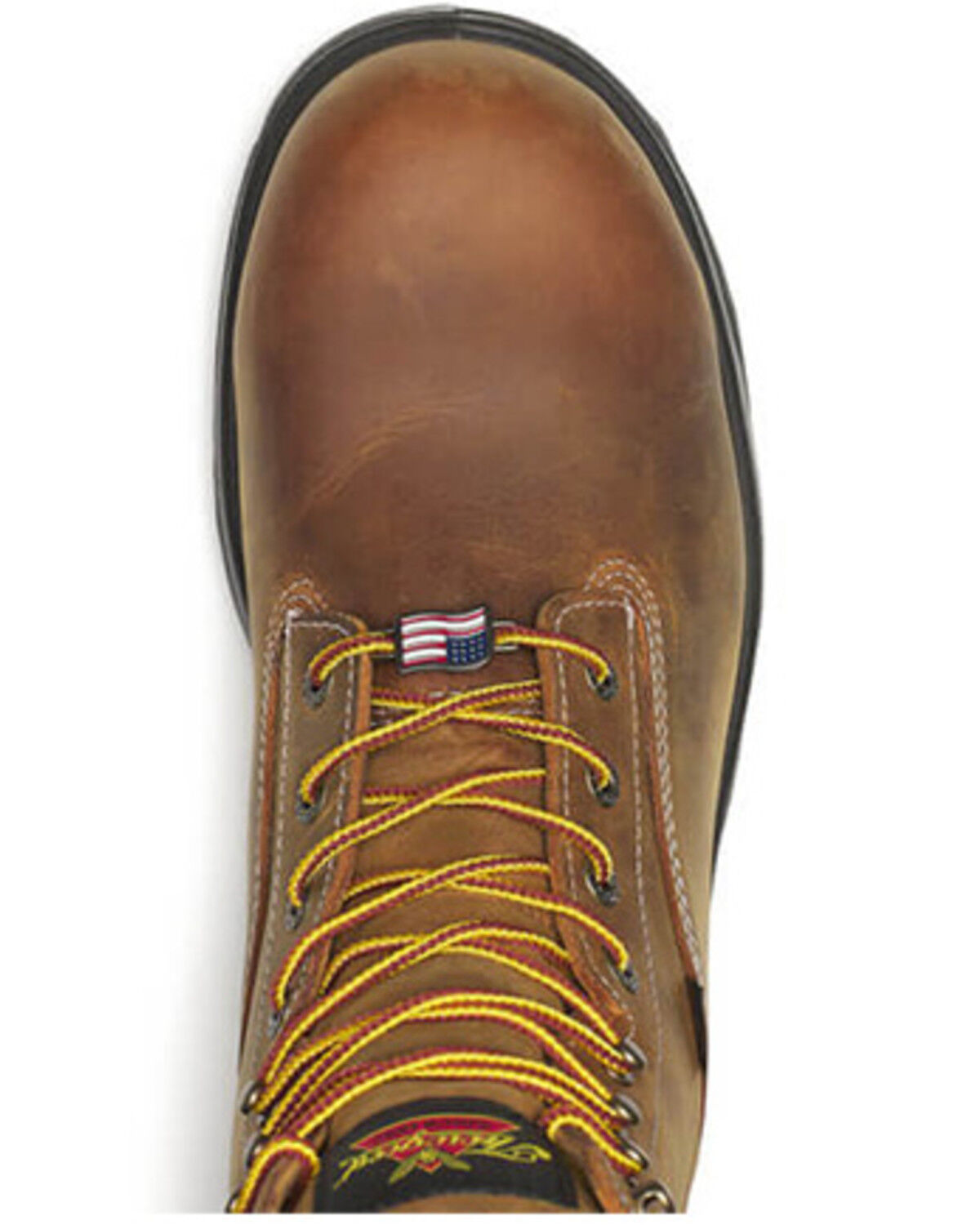Image #4 - Thorogood Men's 8" Genesis Waterproof Work Boots - Nano Toe, Brown, hi-res