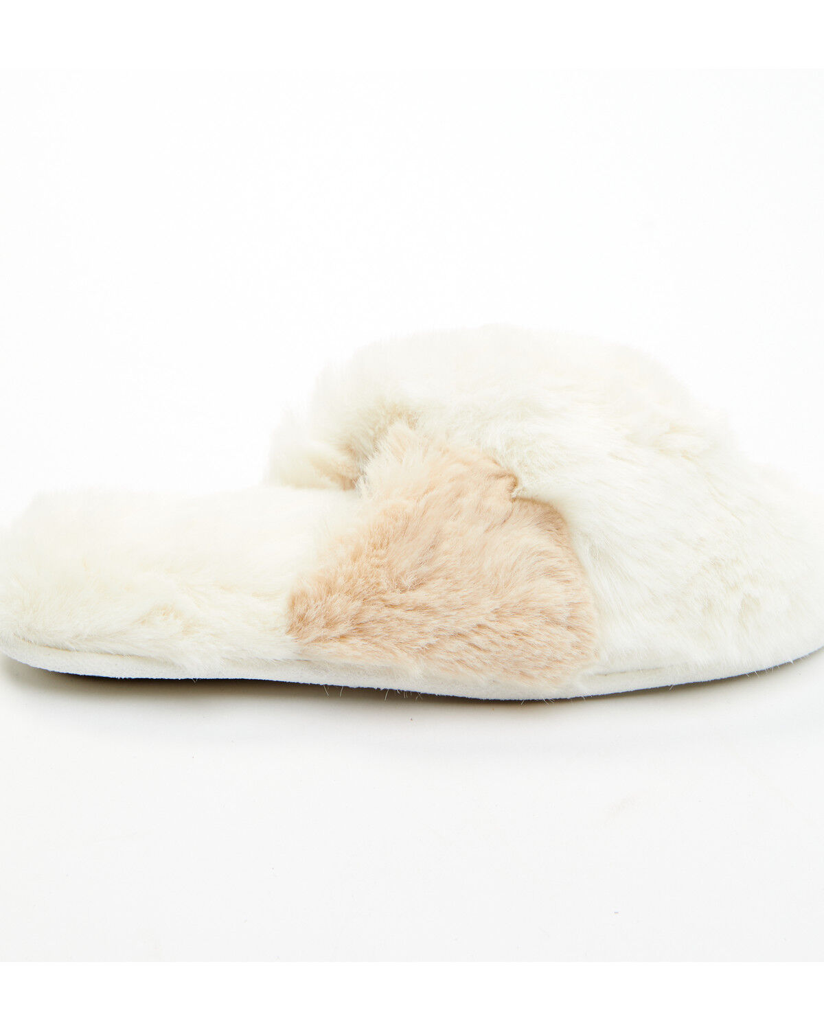 Image #2 - Idyllwind Women's Aspen Faux Fur Slippers, Cream, hi-res