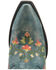 Dan Post Women's Flower Child Tall Boots - Snip Toe, Turquoise, hi-res