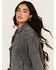 Image #2 - Blue B Women's Quilted Jacket, Charcoal, hi-res