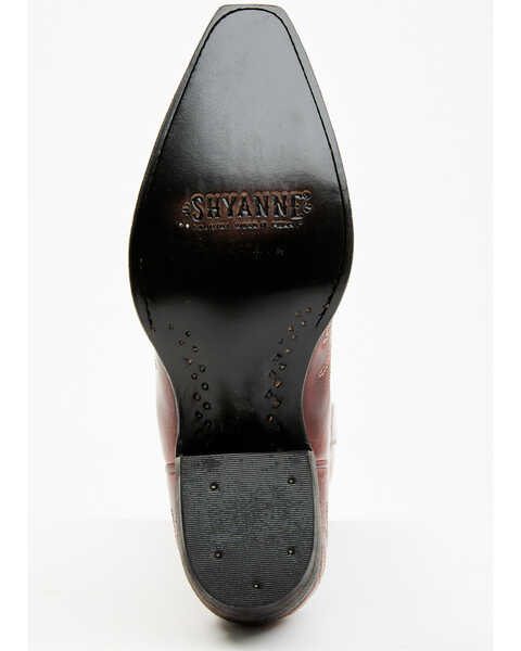 Image #7 - Shyanne Women's Scarlett Western Boots - Snip Toe, Red, hi-res