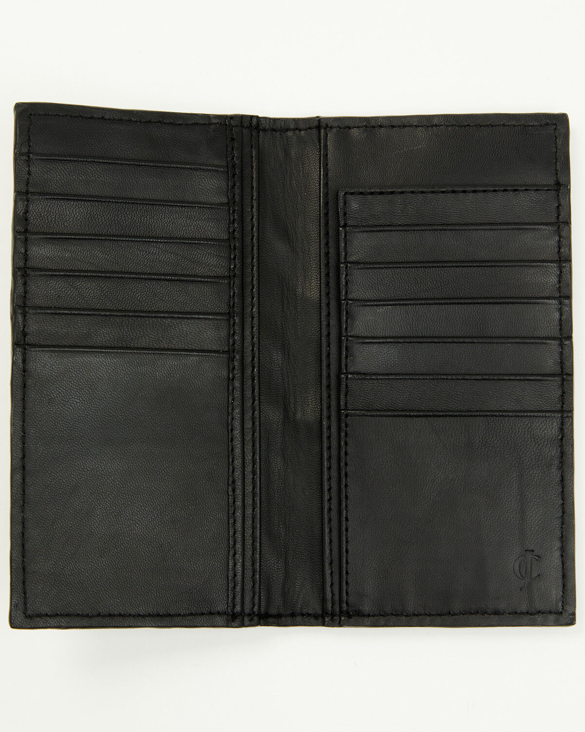Image #2 - Cody James Men's Exotic Pirarucu Rodeo Wallet, Dark Grey, hi-res