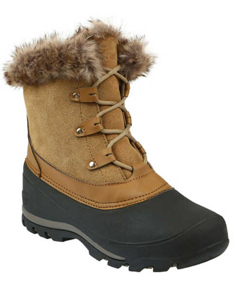 Image #1 - Northside Women's Fairfield Insulated Winter Snow Boots - Round Toe, Brown, hi-res
