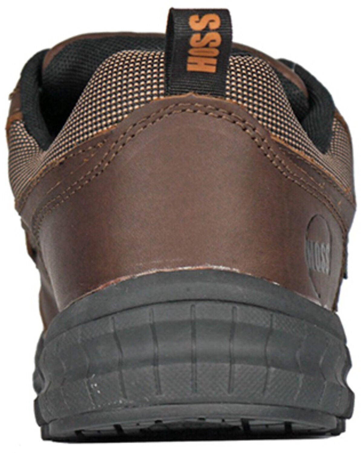 Image #5 - Hoss Men's Stepper Ultra Light Work Shoes - Composite Toe, Brown, hi-res