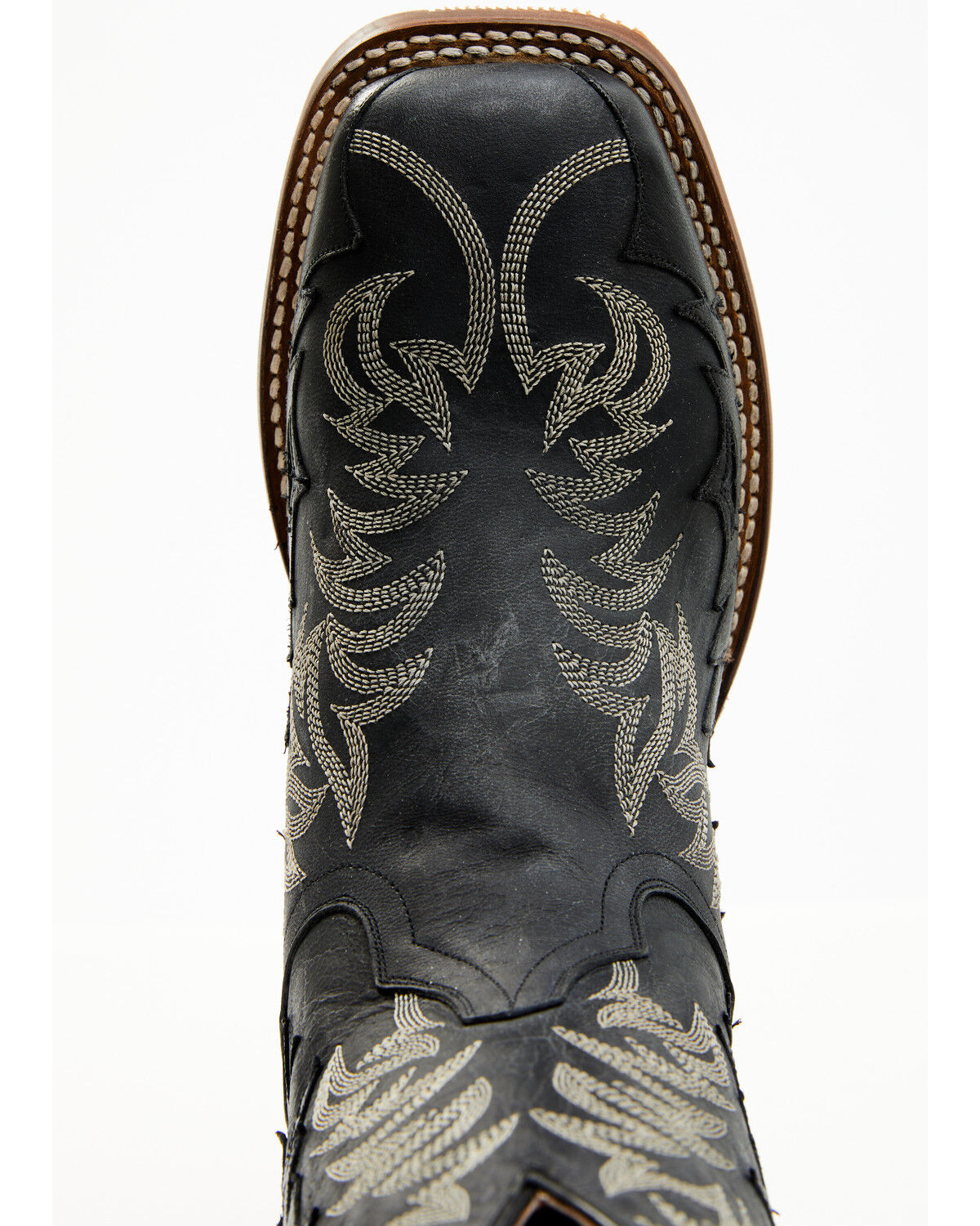 Image #6 - Dan Post Men's 11" Desert Goat Western Performance Boots - Broad Square Toe, Black, hi-res