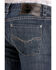 Image #3 - Rock & Roll Denim Men's Small "V" Reflex Revolver Slim Straight Jeans , Indigo, hi-res