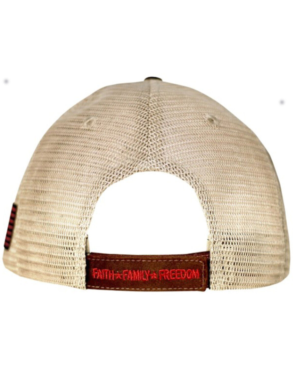 Image #2 - Kerusso Men's Hold Fast Flag Patch Ball Cap, Brown, hi-res