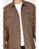 Image #3 - Hawx Men's FR Plaid Print Long Sleeve Woven Button-Down Work Shirt, Bark, hi-res