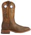 Image #2 - Boulet Men's Stockman Western Boots - Wide Square Toe, Tan, hi-res