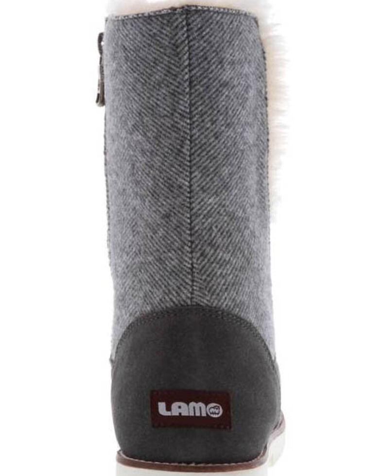 Lamo Footwear Women's Charcoal Brighton Boots - Moc Toe, Charcoal, hi-res