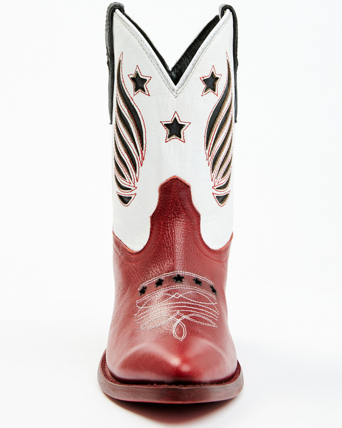Image #4 - Idyllwind Women's Roadie Western Booties - Round Toe, Red, hi-res