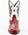 Image #4 - Idyllwind Women's Roadie Western Booties - Round Toe, Red, hi-res