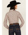Image #4 - Wrangler Retro Women's Striped Print Long Sleeve Snap Western Shirt, Multi, hi-res