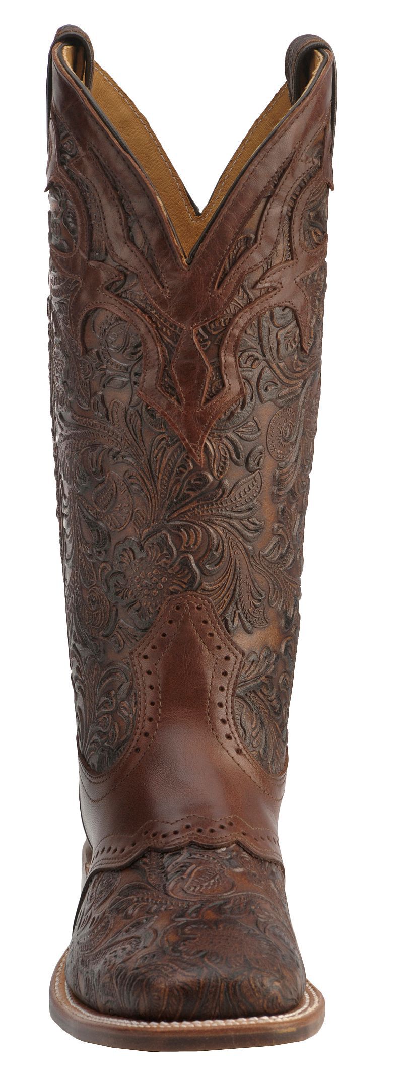 boulet hand tooled cowgirl boots