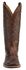 Image #4 - Boulet Women's Hand Tooled Ranger Western Boots - Square Toe, Chestnut, hi-res