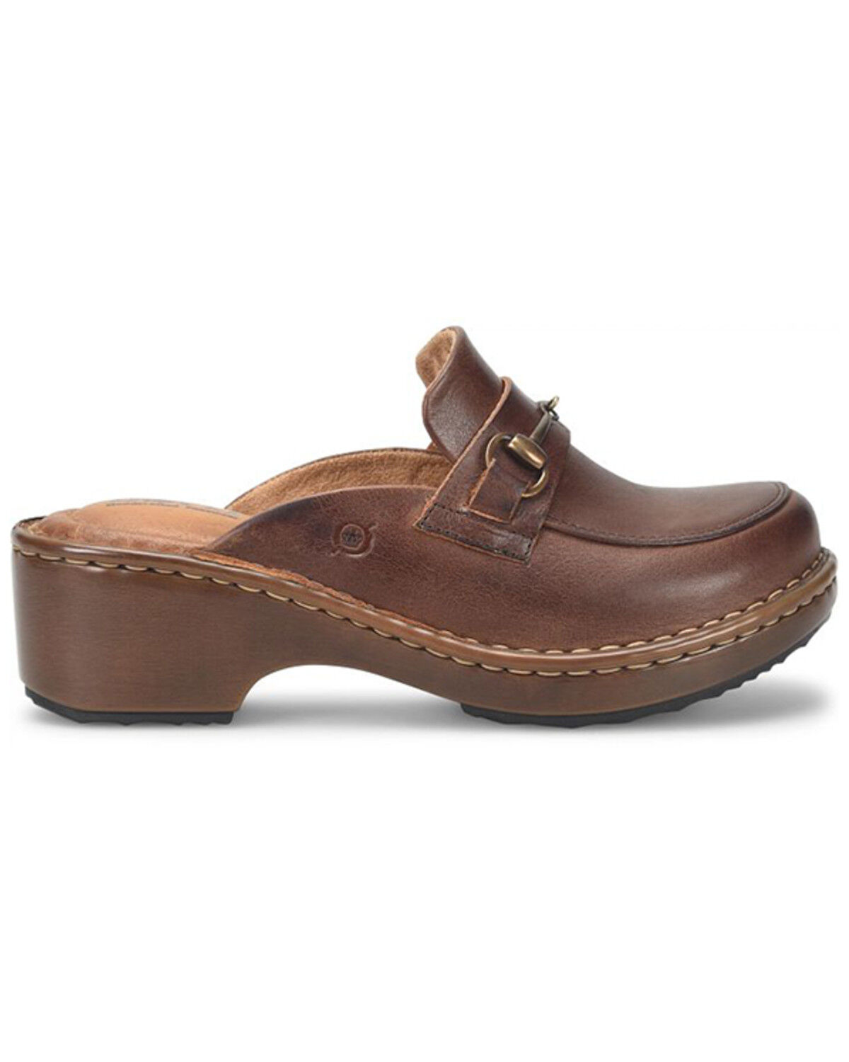 Image #2 - Born Women's Tally Slip-On Casual Shoes - Moc Toe, Brown, hi-res