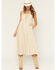 Image #1 - Listicle Floral Wallpaper Print Sleeveless Midi Dress, Sage, hi-res