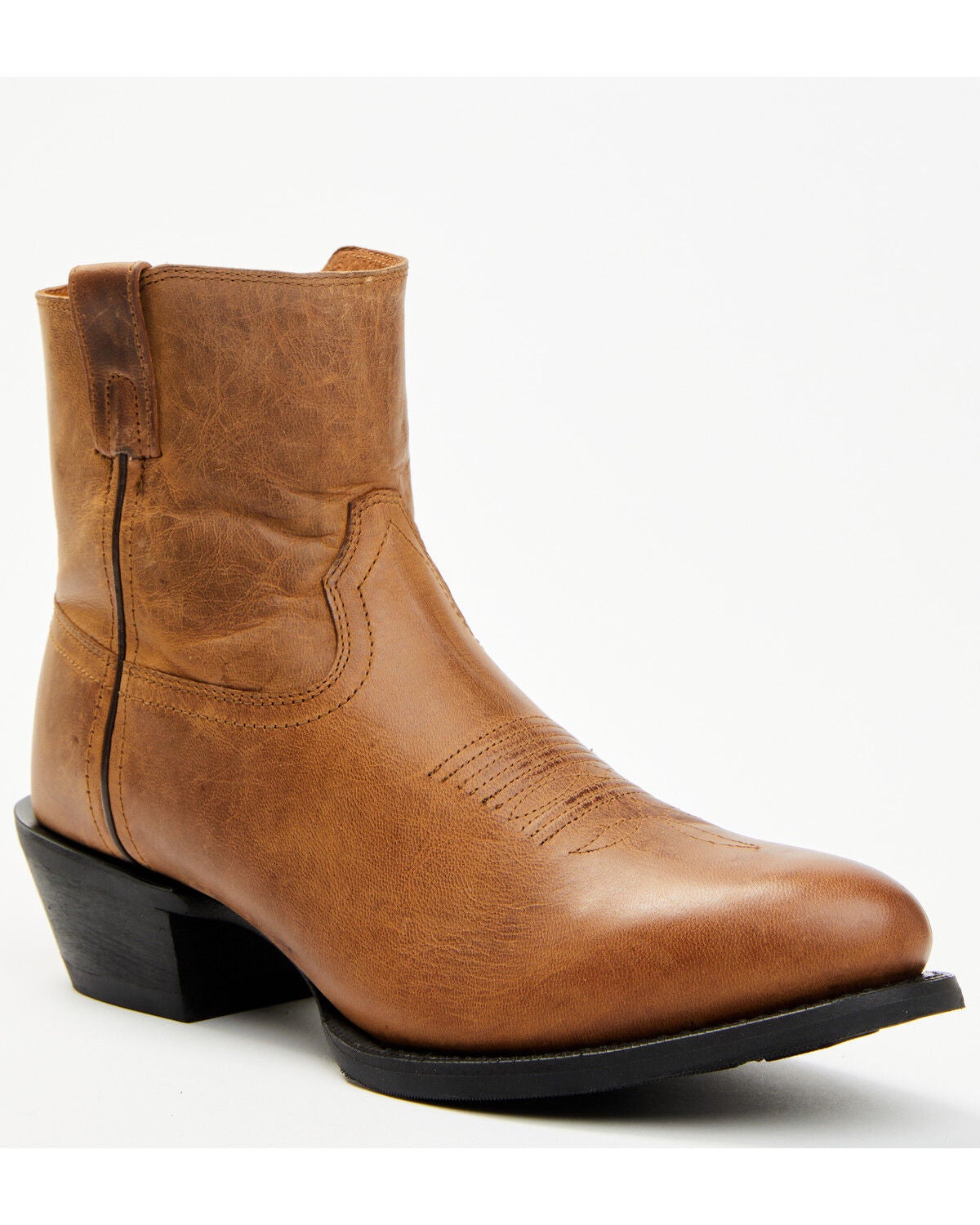 Laredo Men's Cabrera Ankle Boots - Round Toe, Tan, hi-res