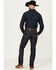 Image #3 - Kimes Ranch Men's Raw James Low Straight Bootcut Jeans, Blue, hi-res
