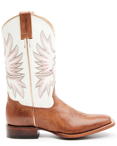 Image #2 - Shyanne Women's Cady Western Boots - Broad Square Toe, Brown, hi-res