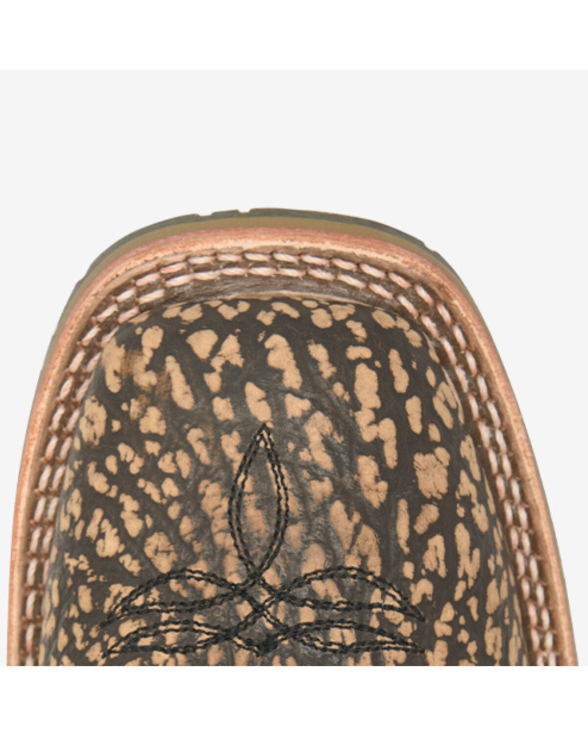 Image #3 - Double H Men's Becknell Performance Western Boots - Broad Square Toe, Brown, hi-res
