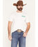 Image #2 - Sendero Provisions Men's Milkin' Rattlesnakes Short Sleeve Graphic T-Shirt, White, hi-res