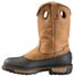 Image #3 - Georgia Boot Men's Mud Dog Waterproof Pull On Work Boots - Steel Toe, Brown, hi-res