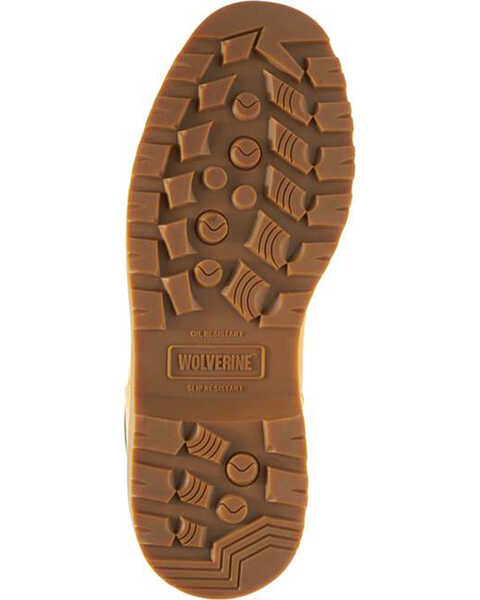 Image #6 - Wolverine Men's Floorhand Waterproof 6" Work Boots - Round Toe, Wheat, hi-res