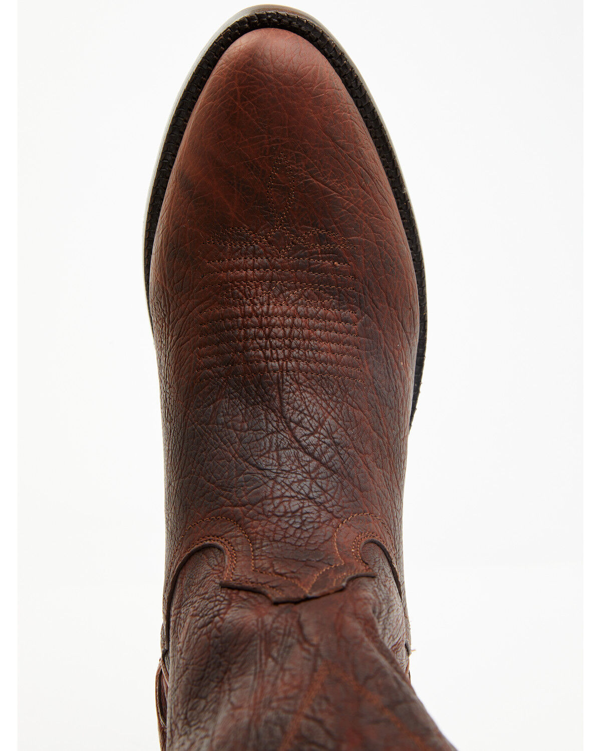 Image #6 - El Dorado Men's Sammy Western Boots - Round Toe, Cognac, hi-res