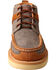 Image #4 - Twisted X Men's 4" Wedge Sole Boots - Moc Toe, Brown, hi-res