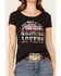 Image #3 - Shyanne Women's The West Is For Lovers Graphic Short Sleeve Tee, Black, hi-res
