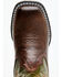 Image #6 - RANK 45® Boys' Kasey Western Boots - Broad Square Toe, Green, hi-res