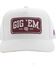Image #3 - Hooey Men's Texas A&M Trucker Cap, White, hi-res