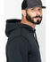Image #5 - Carhartt Men's Loose Fit Midweight Logo Sleeve Graphic Hooded Sweatshirt - Big & Tall, Black, hi-res