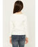 Image #4 - Wrangler Girls' Floral Boot Long Sleeve Graphic Tee, White, hi-res