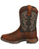 Durango Boys' Lil' Durango Western Boots - Square Toe, Brown, hi-res